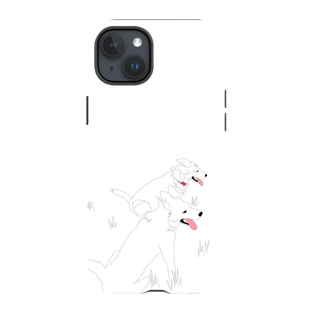 Sunny and Kit Kat by Keagan Haight — iPhone 15 Plus Tough Case — Finnaij