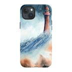 Lighthouse by Hicksy — iPhone 15 Plus Tough Case — Finnaij