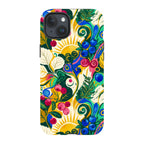 Berry Meadow Glow by Aino Kallio — iPhone 15 Plus Tough Case — Finnaij