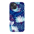 Frozen Lake Petals by Aino Kallio — iPhone 15 Plus Tough Case — Finnaij