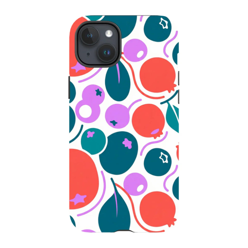 Berry Icon Remix by Salla Niemi — iPhone 15 Plus Tough Case — Finnaij