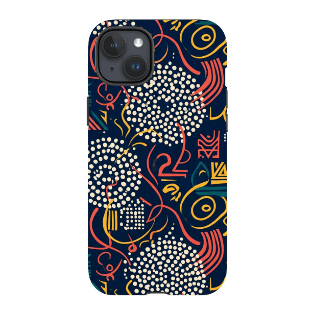 Adire Nightfall by Ada Okoye — Tough Case for iPhone — Finnaij