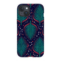 Palm Frond Constellations by Ada Okoye — iPhone 15 Plus Tough Case — Finnaij