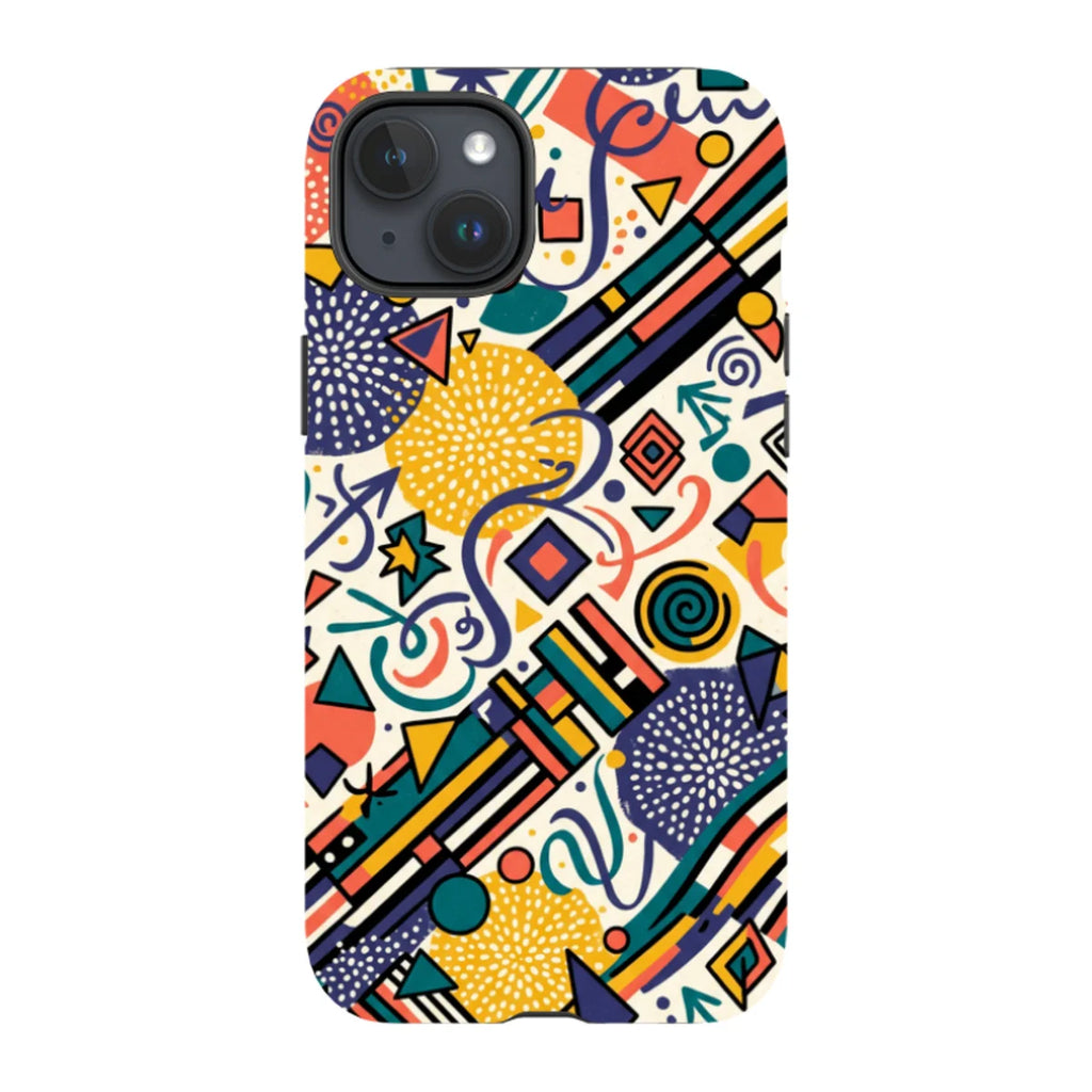 Festival Confetti (Daylight) by Ada Okoye — iPhone 15 Plus Tough Case — Finnaij
