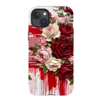 Roses by Frida Lövström — iPhone 15 Plus Tough Case in Matte Tough Case — Finnaij