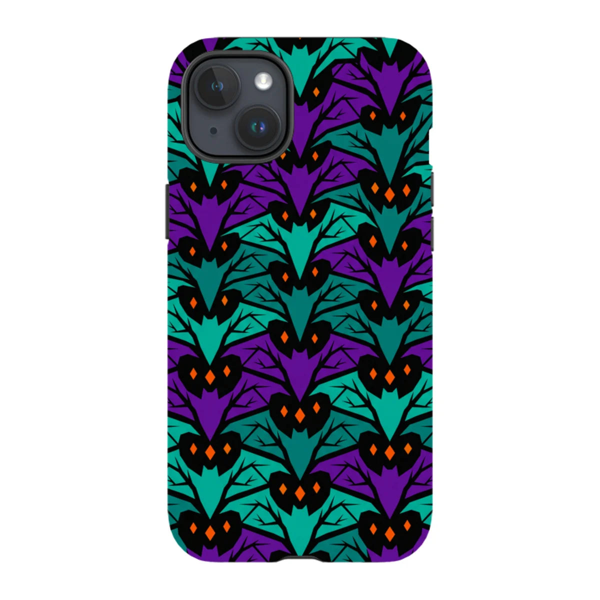Bat Forest — iPhone 15 Plus Tough Case — Finnaij