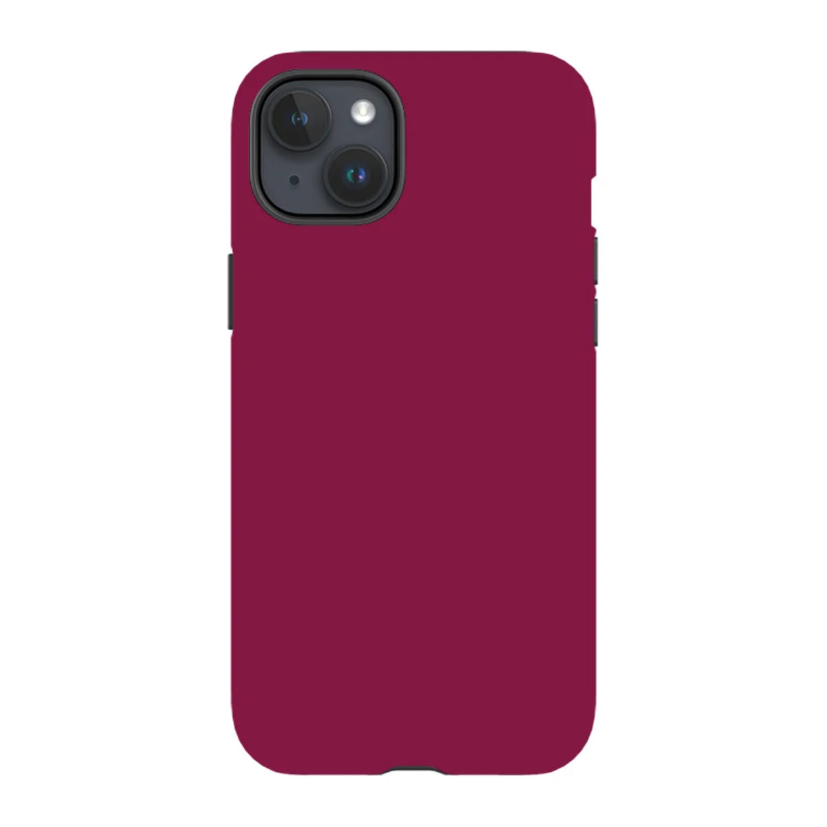 Simple Range Burgundy Orchid — iPhone 15 Plus Tough Case — Finnaij