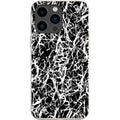 Black-White Grunge — iPhone 15 Pro Max iPhone Bio-degradable Case — Finnaij
