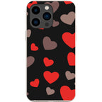 Red Hearts — iPhone 15 Pro Max iPhone Bio-degradable Case — Finnaij