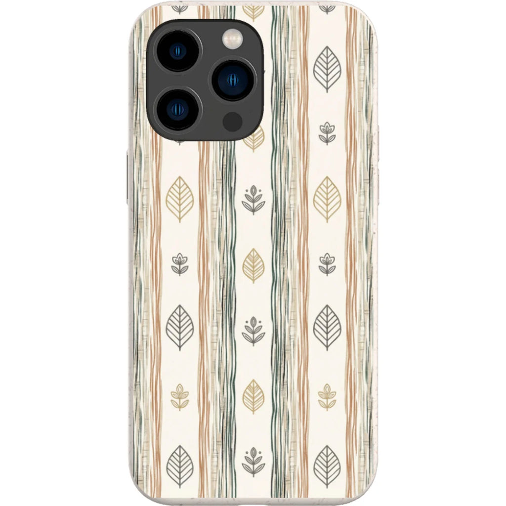 Birch Linen Harmony by Elsi Vaarala — iPhone 15 Pro Max iPhone Bio-degradable Case — Finnaij