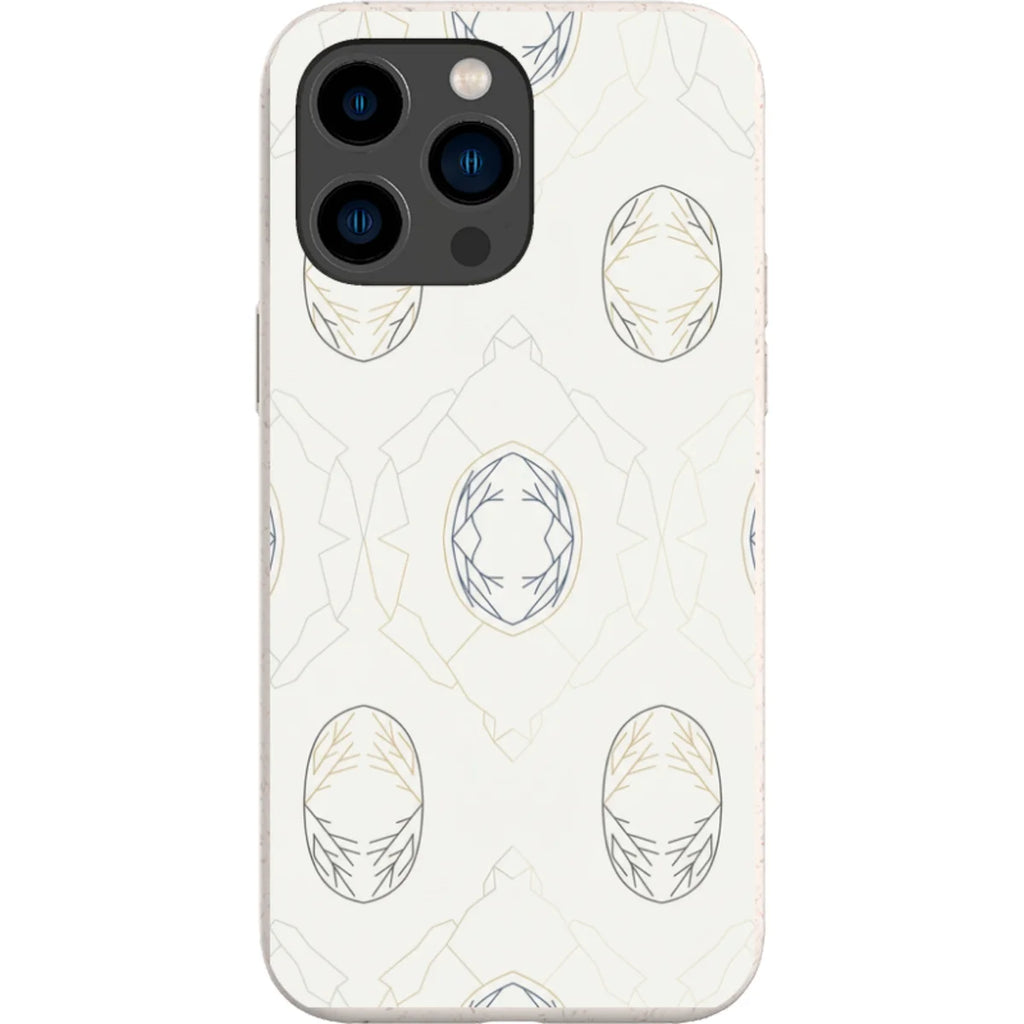 Frozen Lake Silence by Elsi Vaarala — iPhone 15 Pro Max iPhone Bio-degradable Case — Finnaij