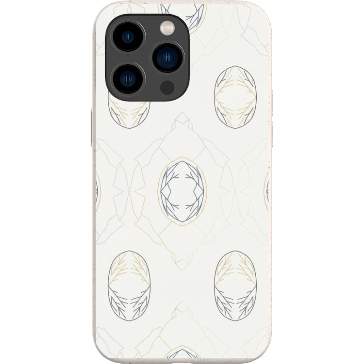 Frozen Lake Silence by Elsi Vaarala — iPhone 15 Pro Max iPhone Bio-degradable Case — Finnaij