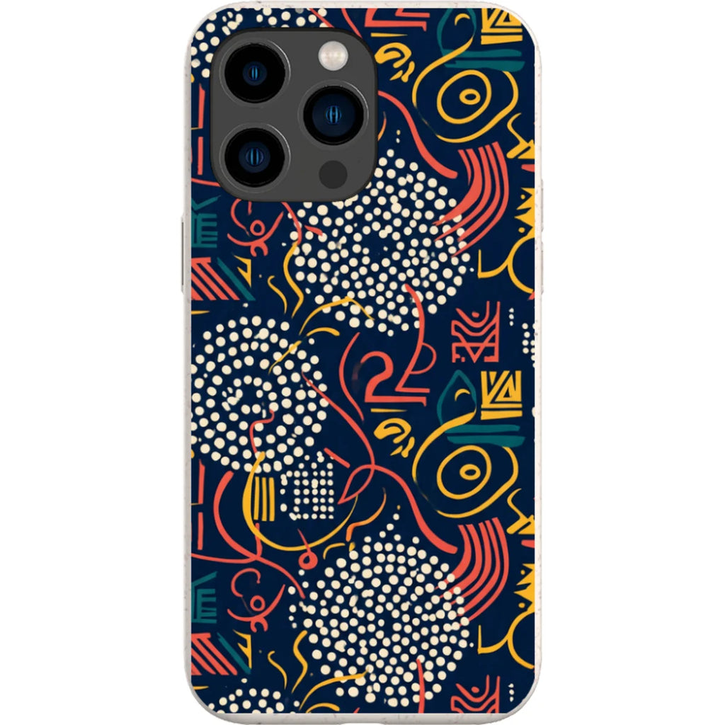 Adire Nightfall by Ada Okoye — iPhone Bio-degradable Case — Finnaij