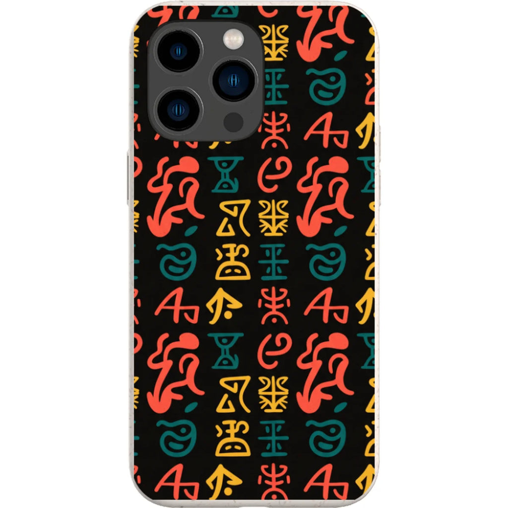Nsibidi Pulse by Ada Okoye — iPhone Bio-degradable Case — Finnaij