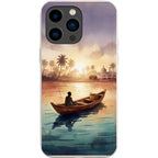 Lagoon Morning by Tobi Akinyemi — iPhone 15 Pro Max iPhone Bio-degradable Case — Finnaij