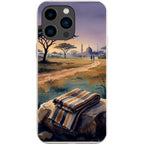 Aso-Oke Accent in the Landscape by Tobi Akinyemi — iPhone 15 Pro Max iPhone Bio-degradable Case — Finnaij