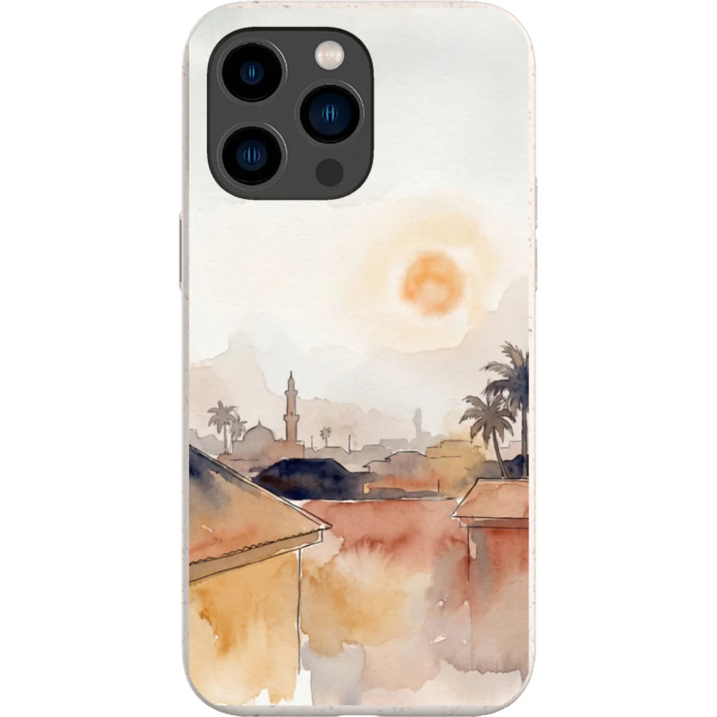 Harmattan Sky by Tobi Akinyemi — iPhone 15 Pro Max iPhone Bio-degradable Case — Finnaij