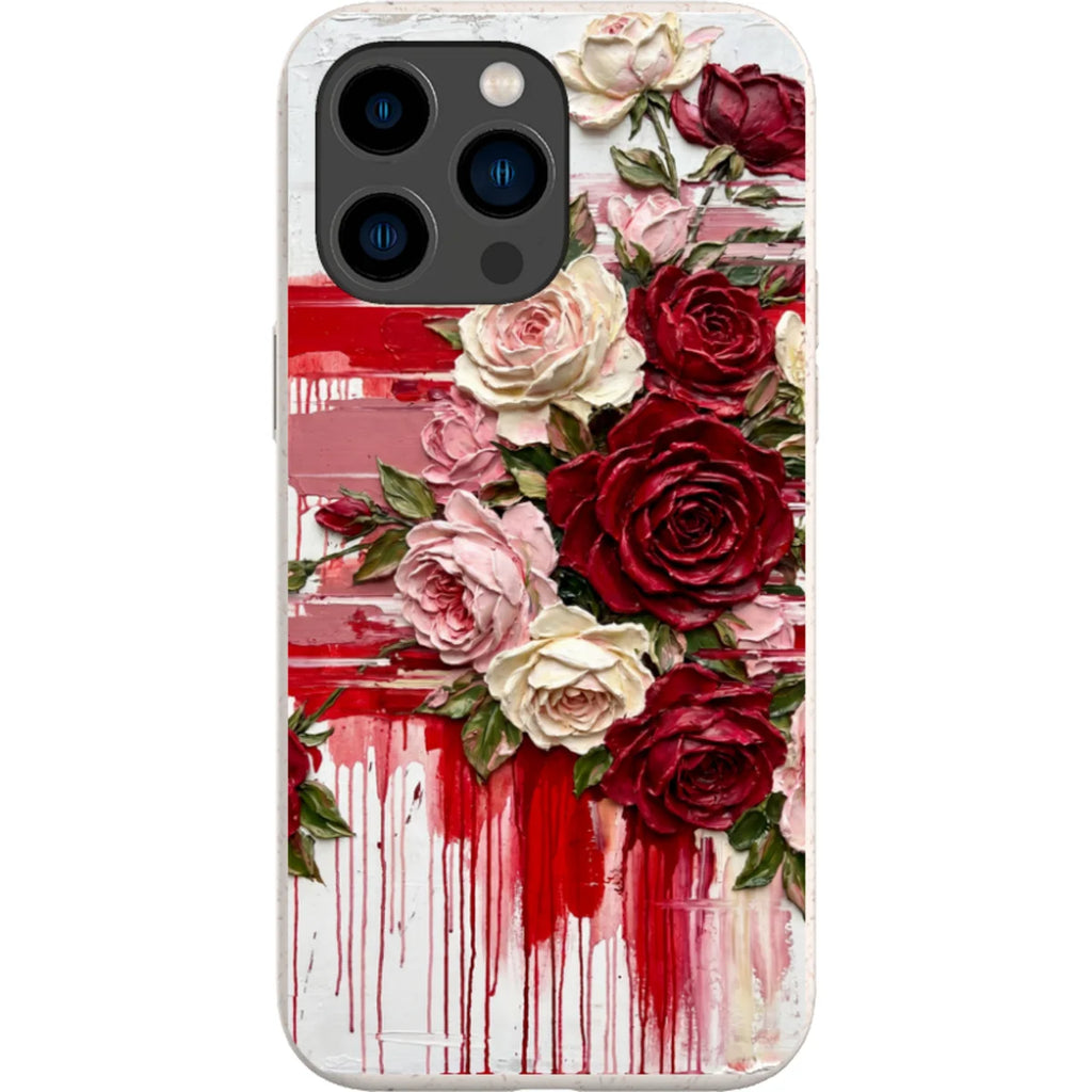 Roses by Frida Lövström — iPhone 15 Pro Max iPhone Bio-degradable Case — Finnaij