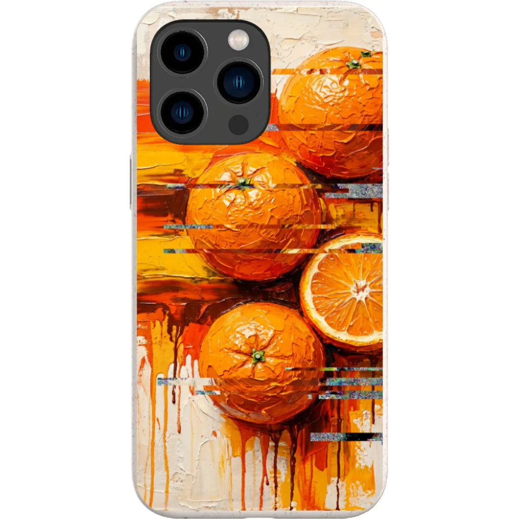 Oranges and Citrus Still Life by Frida Lövström — iPhone 15 Pro Max iPhone Bio-degradable Case — Finnaij