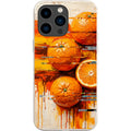 Oranges and Citrus Still Life by Frida Lövström — iPhone 15 Pro Max iPhone Bio-degradable Case — Finnaij