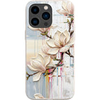 Magnolia Branches by Frida Lövström — iPhone 15 Pro Max iPhone Bio-degradable Case — Finnaij