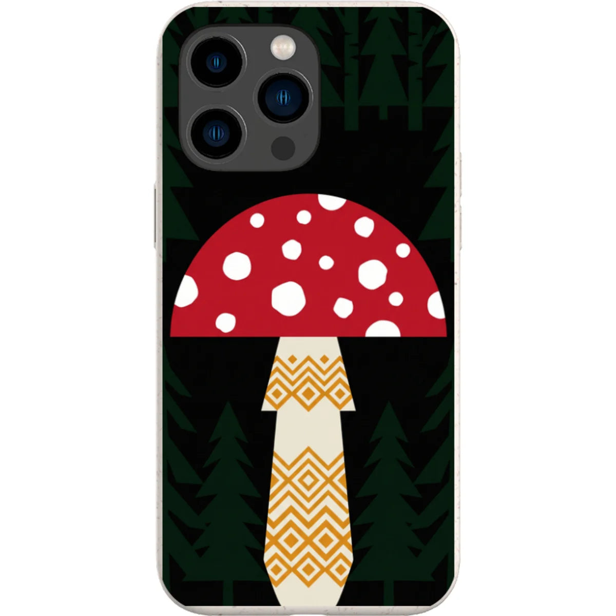 Fly Agaric — iPhone 15 Pro Max Bio-degradable Case — Finnaij