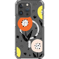 Botanical Doodle — iPhone 15 Pro Max Magsafe Clear Impact Case — Finnaij