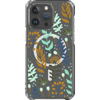 Wild Floral — iPhone 15 Pro Max Magsafe Clear Impact Case — Finnaij