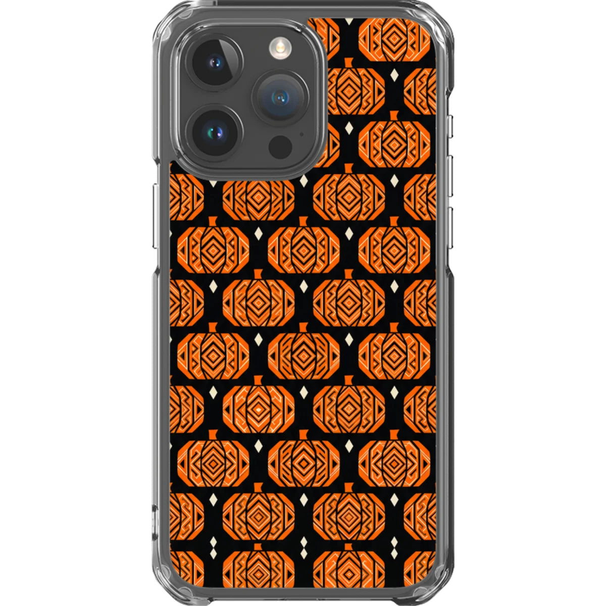 Pumpkin Runo — iPhone 15 Pro Max Magsafe Clear Impact Case — Finnaij