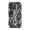 Black-White Grunge — iPhone 15 Pro Max Magsafe Tough Case — Finnaij