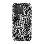 Black-White Grunge — iPhone 15 Pro Max Magsafe Tough Case — Finnaij