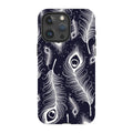 Feathers in Bloom — iPhone 15 Pro Max Magsafe Tough Case — Finnaij