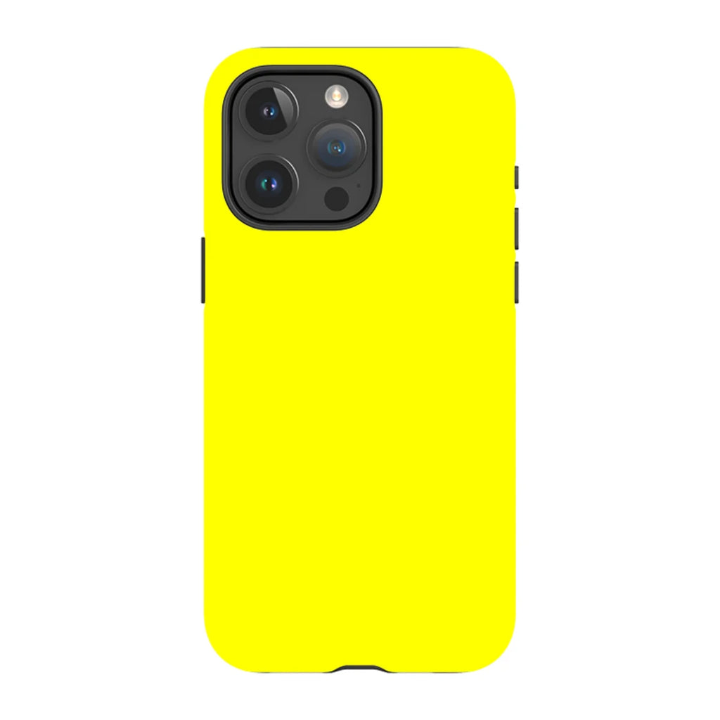 Rainbow Series Yellow — iPhone 15 Pro Max Magsafe Tough Case — Finnaij
