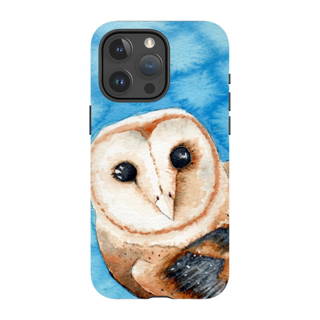 Owly MacOwlface by Hicksy — iPhone 15 Pro Max Magsafe Tough Case — Finnaij
