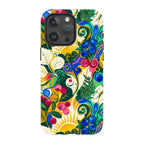 Berry Meadow Glow by Aino Kallio — iPhone 15 Pro Max Magsafe Tough Case — Finnaij