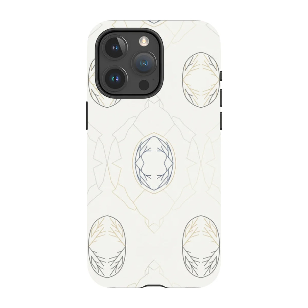 Frozen Lake Silence by Elsi Vaarala — iPhone 15 Pro Max Magsafe Tough Case — Finnaij