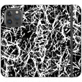Black-White Grunge — iPhone 15 Pro Max Wallet Case — Finnaij