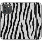 Zebra Groove — iPhone 15 Pro Max Wallet Case — Finnaij