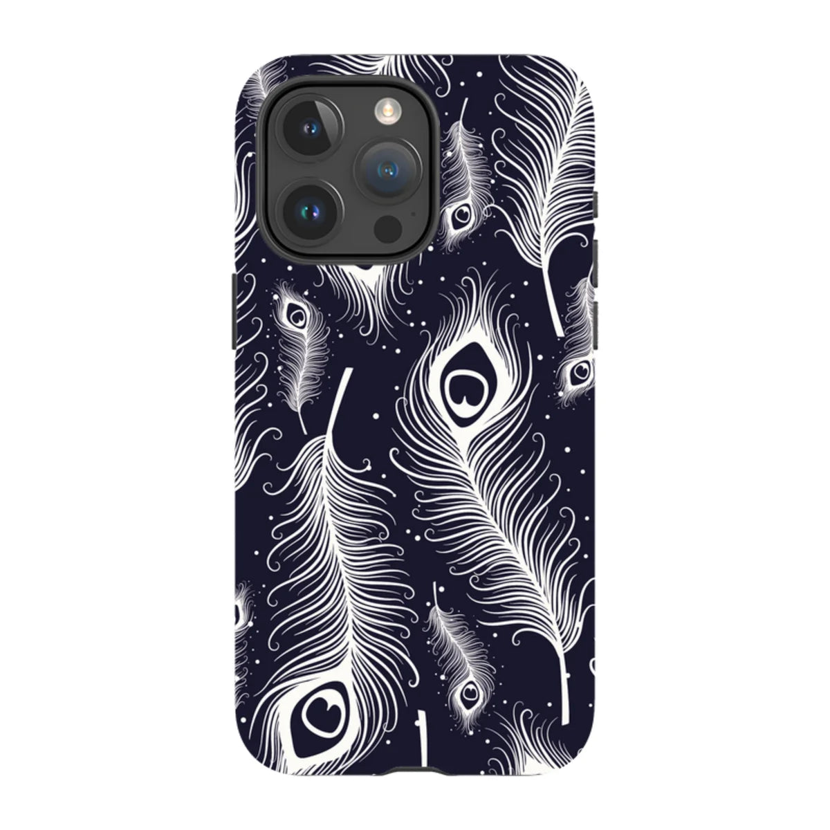 Feathers in Bloom — iPhone 15 Pro Max Tough Case — Finnaij