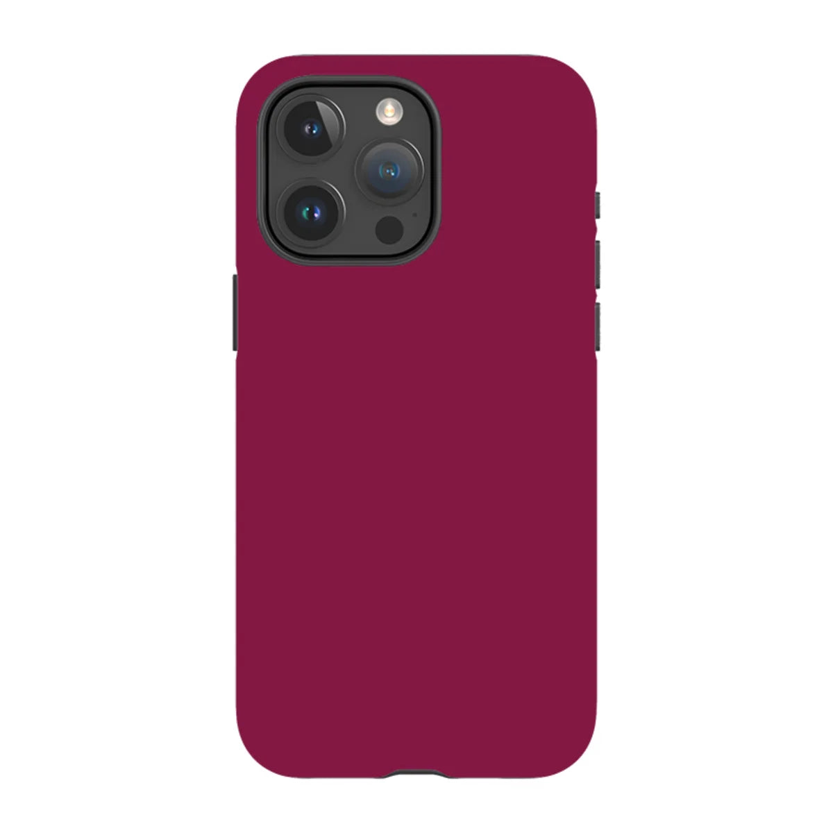 Simple Range Burgundy Orchid — iPhone 15 Pro Max Tough Case — Finnaij