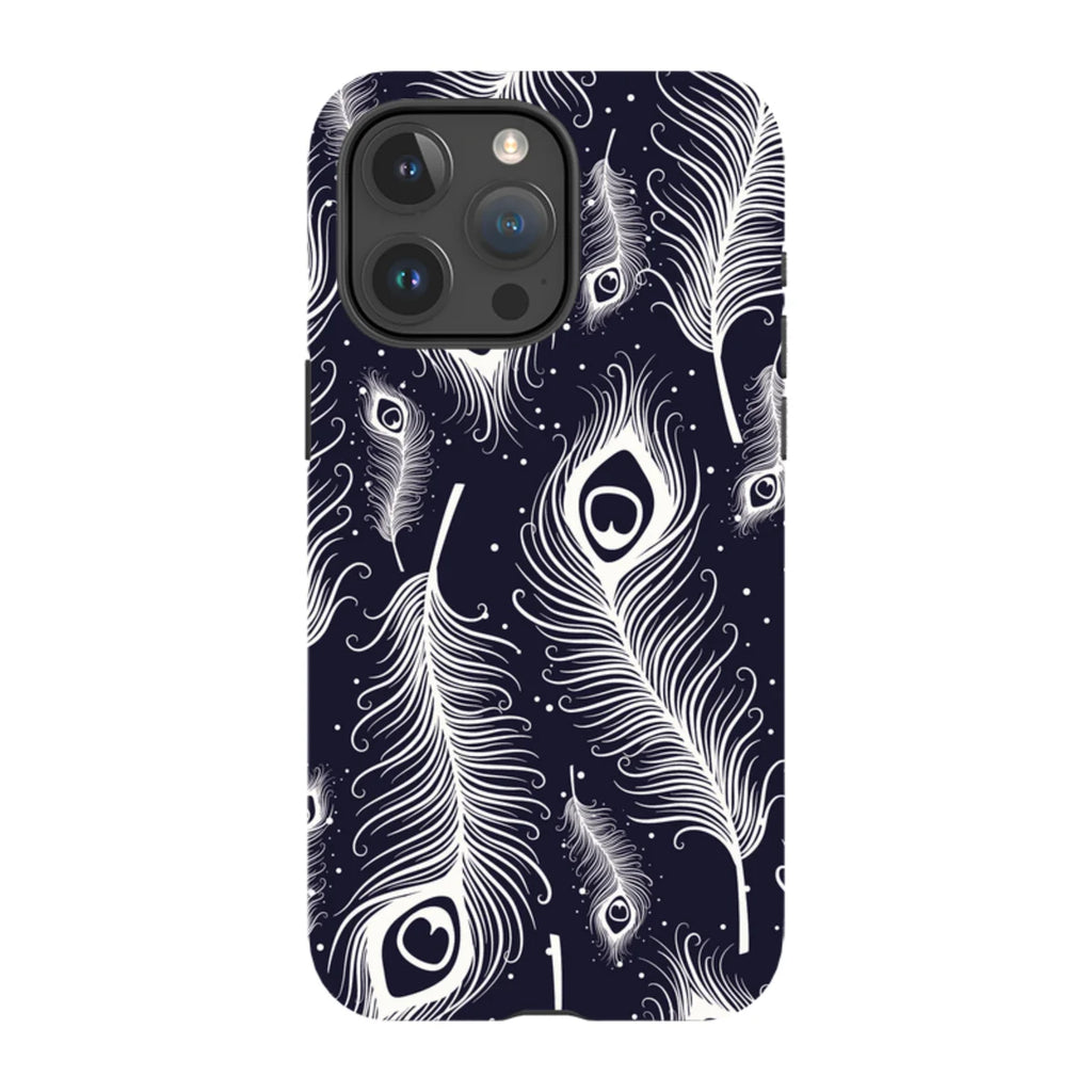 Feathers in Bloom — iPhone 15 Pro Max Tough Case — Finnaij