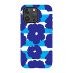 Bold Floral Blue — iPhone 15 Pro Max Tough Case — Finnaij