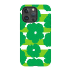 Bold Floral Green — iPhone 15 Pro Max Tough Case — Finnaij