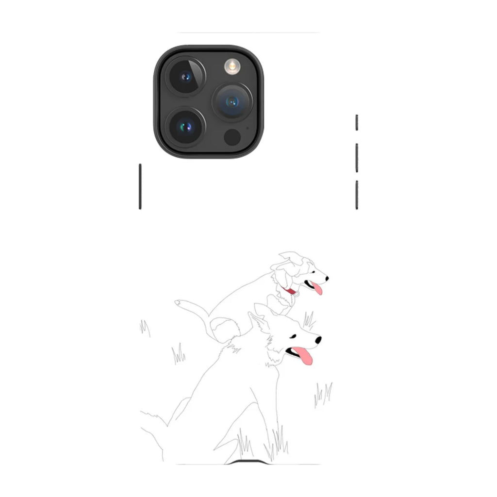 Sunny and Kit Kat by Keagan Haight — iPhone 15 Pro Max Tough Case — Finnaij