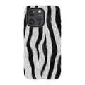 Zebra Groove — iPhone 15 Pro Max Tough Case — Finnaij