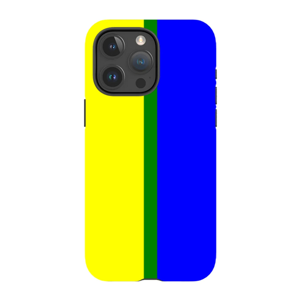 Rainbow Series Yellow Blue — iPhone 15 Pro Max Tough Case — Finnaij