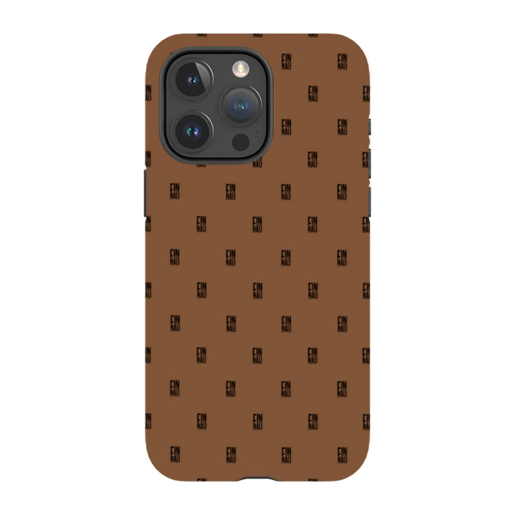 Monogram Chocolate Lover — iPhone 15 Pro Max Tough Case — Finnaij