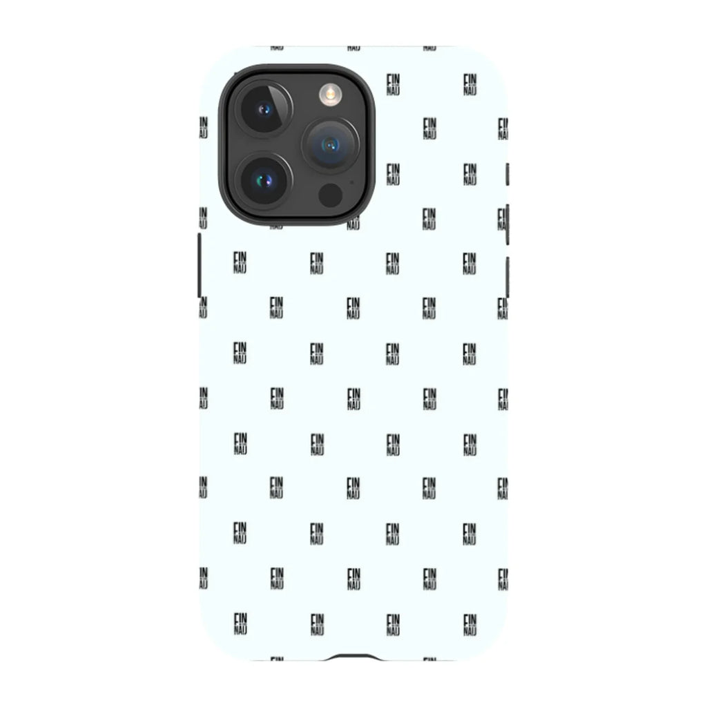 Monogram Snow — iPhone 15 Pro Max Tough Case — Finnaij