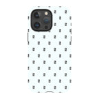 Monogram Snow — iPhone 15 Pro Max Tough Case — Finnaij