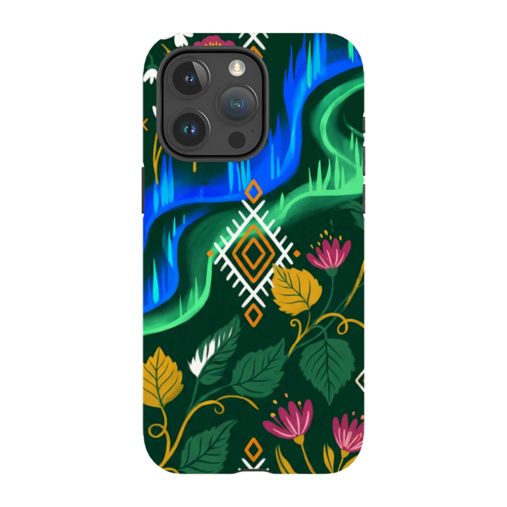Aurora Birch Bloom by Aino Kallio — iPhone 15 Pro Max Tough Case — Finnaij